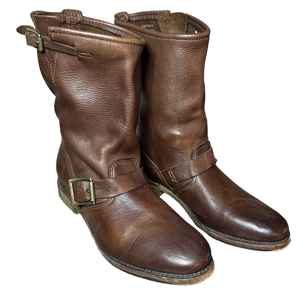 Vintage Shoe Company made in USA buckle boots size 8